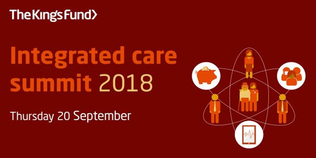 Header image for the current page Learn more about our transformational solutions at  The King’s Fund integrated care summit 2018