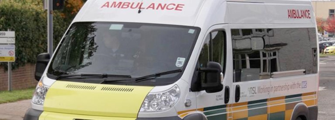 Header image for the current page Improving Non-Emergency Patient Transport Services