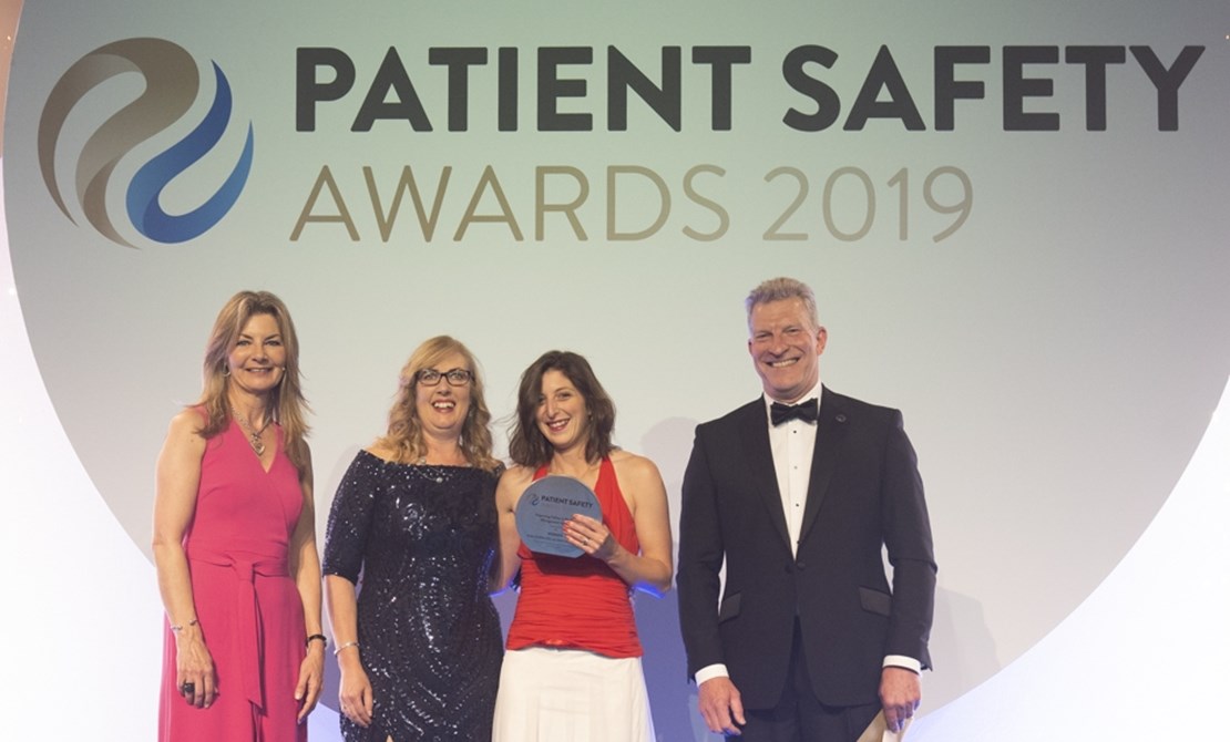 Header image for the current page Medicines management success at the Patient Safety Awards