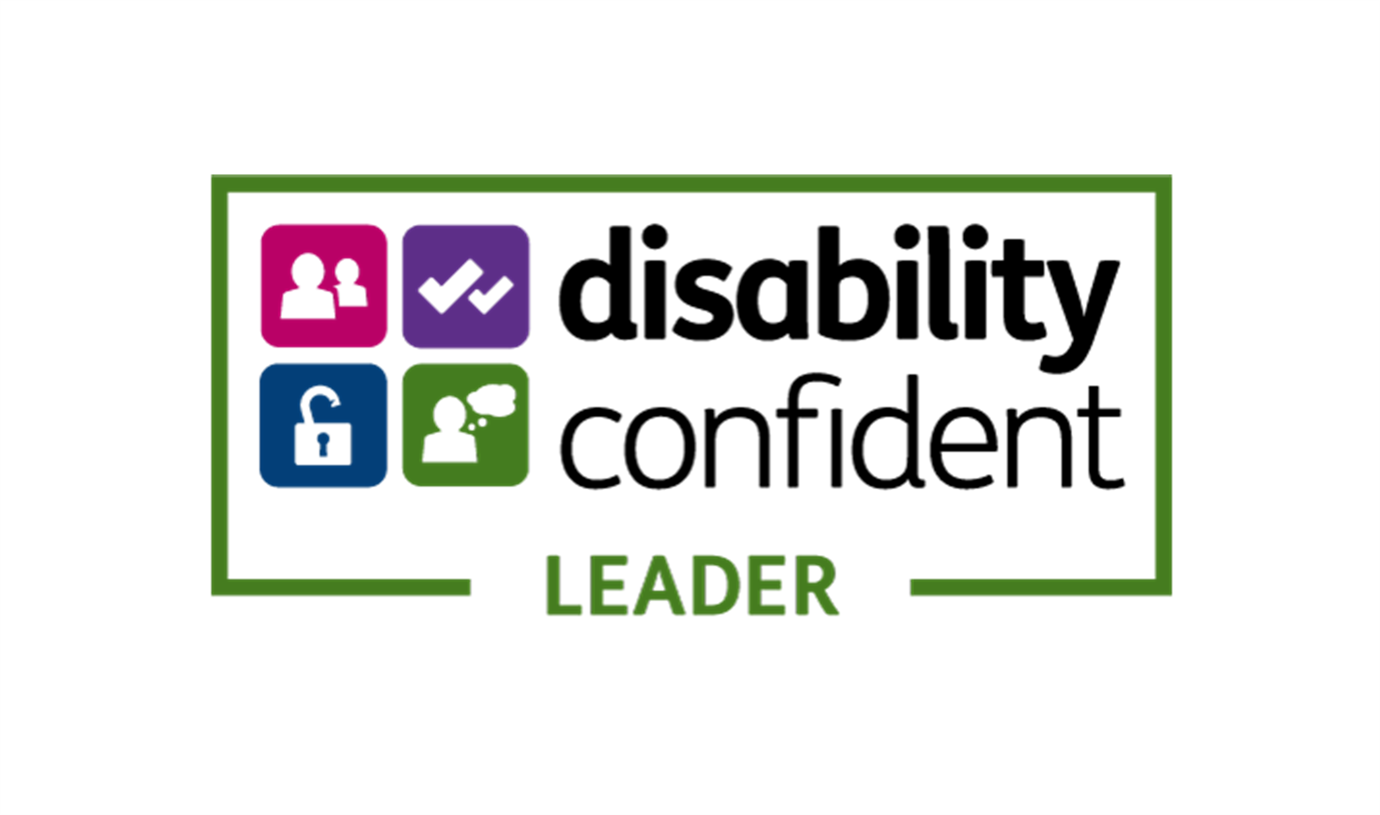 image for the Disability Confident Leader accreditation