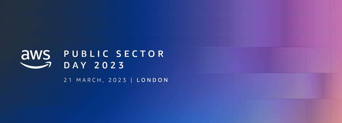 Header image for the current page Arden & GEM Director of Healthcare Solutions invited to speak at the AWS Public Sector Day 2023