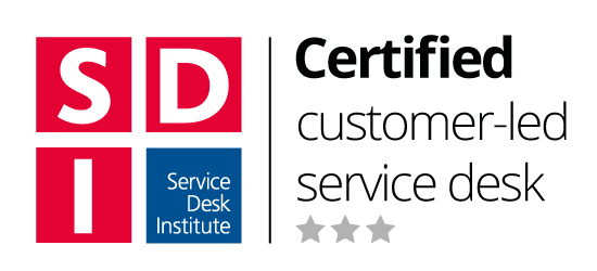 image for the Service Desk Certification accreditation