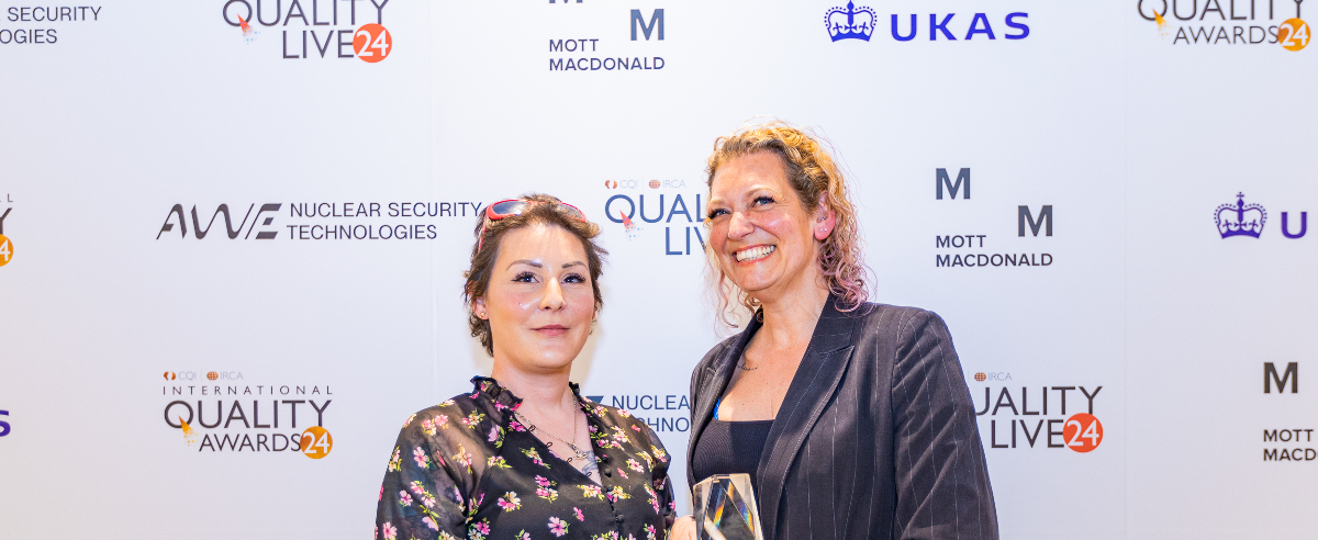 A selected image which represents the Arden & GEM IT Service Desk is named Quality Team of the Year item